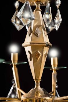 Pair of Italian Chandelier Sciolari Style 1980s - 658162