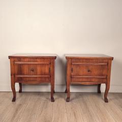 Pair of Italian Cherry Nightstands - 4748728