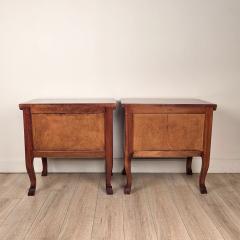 Pair of Italian Cherry Nightstands - 4748730