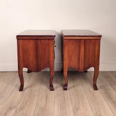 Pair of Italian Cherry Nightstands - 4748731