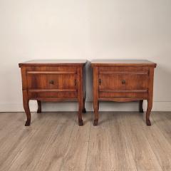 Pair of Italian Cherry Nightstands - 4748732