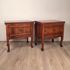 Pair of Italian Cherry Nightstands - 4748733