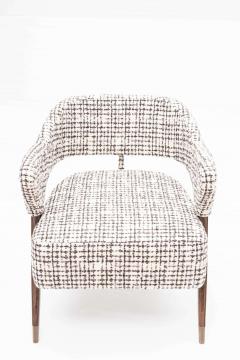 Pair of Italian Design Monique Armchair Midcentury Style - 1445713