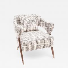 Pair of Italian Design Monique Armchair Midcentury Style - 1447200