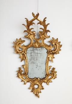 Pair of Italian Eighteenth Century Rococo Carved and Gilded Wood Mirrors - 3524688