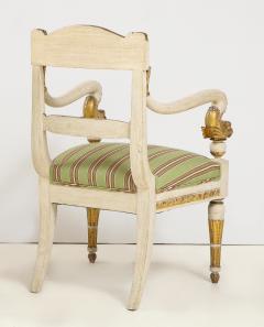 Pair of Italian Empire Chairs - 2074308