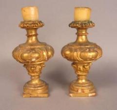 Pair of Italian Gilt Candlesticks - 2120288