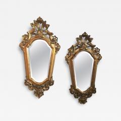 Pair of Italian Gilt Carved Mirrors - 3019204