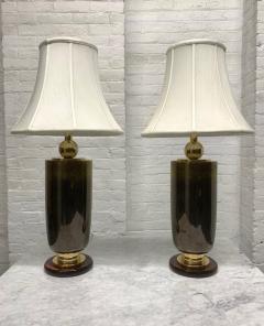 Pair of Italian Glass Lamps - 1496790