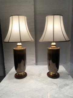 Pair of Italian Glass Lamps - 1496791