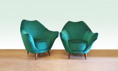 Pair of Italian Lounge Chairs - 2384668