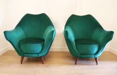 Pair of Italian Lounge Chairs - 2384686