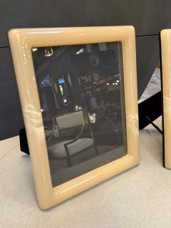 Pair of Italian Lucite photo frames - 4329800