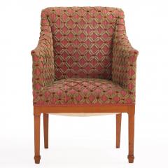 Pair of Italian Maple Armchairs C 1940 - 4731140