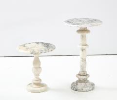 Pair of Italian Marble Balustrade Tables  - 2504154
