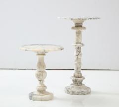 Pair of Italian Marble Balustrade Tables  - 2504156