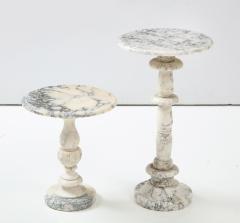 Pair of Italian Marble Balustrade Tables  - 2504157