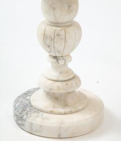 Pair of Italian Marble Balustrade Tables  - 2504165