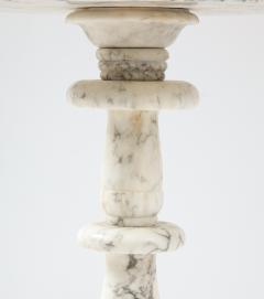 Pair of Italian Marble Balustrade Tables  - 2504167