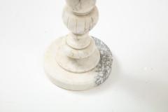 Pair of Italian Marble Balustrade Tables  - 2504170