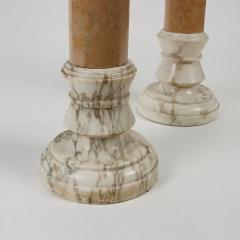 Pair of Italian Marble columns - 3332810