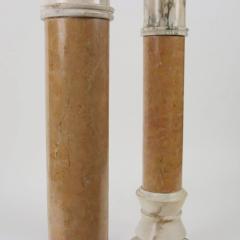 Pair of Italian Marble columns - 3332812