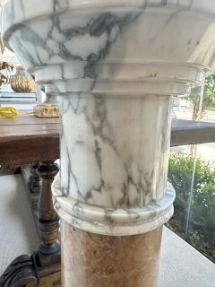 Pair of Italian Marble columns - 3332819