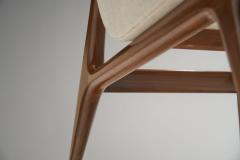 Pair of Italian Mid Century Geometric Lounge Chairs Italy ca 1950s - 4617215
