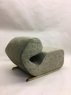 Pair of Italian Mid Century Modern Curvilinear Lounge Chairs 1970 - 1736469