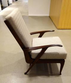 Pair of Italian Mid Century Reclining Lounge Chairs - 769137