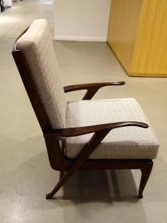 Pair of Italian Mid Century Reclining Lounge Chairs - 769138