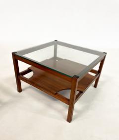 Pair of Italian Mid Century Wooden Side Tables - 3007106