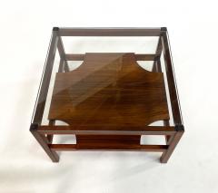 Pair of Italian Mid Century Wooden Side Tables - 3007111