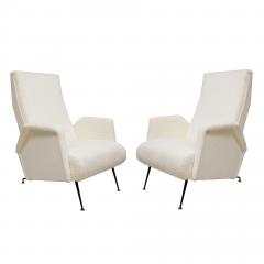 Pair of Italian Mid century lounge chairs - 2952888