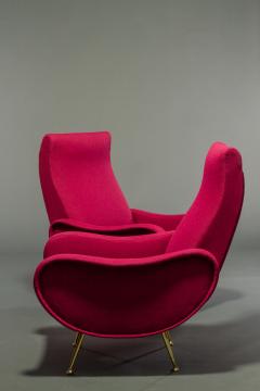 Pair of Italian Modern Lounge Chairs - 699719