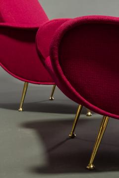 Pair of Italian Modern Lounge Chairs - 699723
