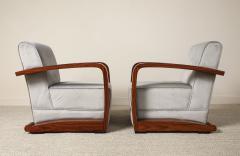 Pair of Italian Moderne Lounge Chairs - 4783043