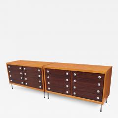 Pair of Italian Modernist Chest of Drawers - 3508230