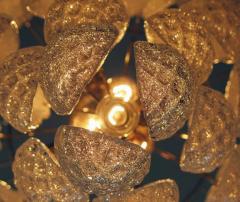Pair of Italian Murano Glass Drop Chandelier 1970s - 3613774