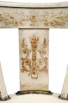 Pair of Italian Neo Classic Floral Side Chairs - 1419072