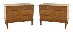 Pair of Italian Neo Classic Fruitwood Chests - 2798926