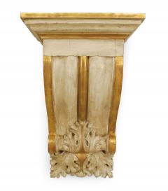 Pair of Italian Neo Classic Gilt Wall Shelves - 1379672