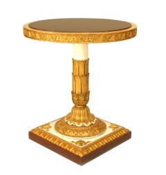 Pair of Italian Neo Classic Painted End Tables - 1437747