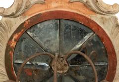 Pair of Italian Neoclassic Barometer Shaped Wall Sconces - 1398669