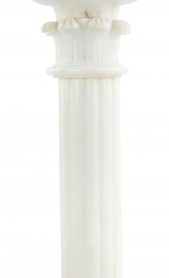 Pair of Italian Neoclassic Style Alabaster Table Lamps - 1381587