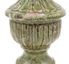 Pair of Italian Neoclassic Style Terra Cotta Ornaments - 4675379