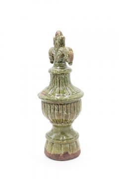 Pair of Italian Neoclassic Style Terra Cotta Ornaments - 4675380