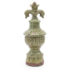 Pair of Italian Neoclassic Style Terra Cotta Ornaments - 4741657