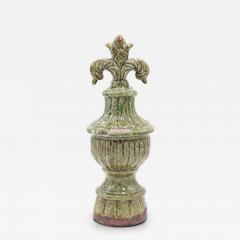 Pair of Italian Neoclassic Style Terra Cotta Ornaments - 4741671