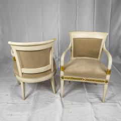 Pair of Italian Neoclassical Armchairs - 4079139